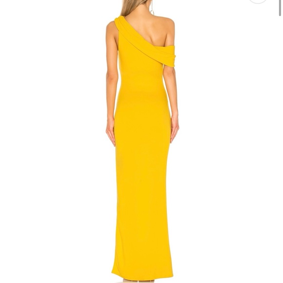 Lovers and Friends Revolve Marigold Gown, Medium - Picture 3 of 4